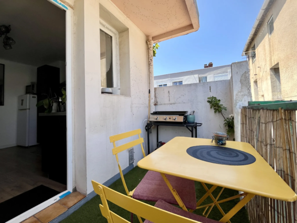 Appartement T3 avec terrasse et cave à Sète – Dernier étage