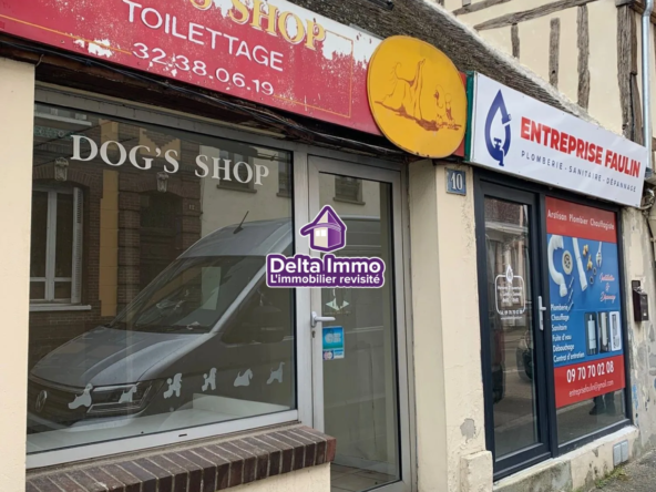 Local commercial à Évreux – Emplacement stratégique de 55 m²