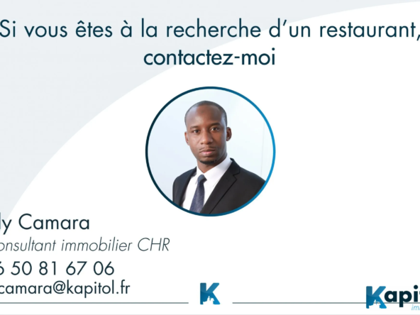 Restaurant à vendre à Paris 17 avec extraction et potentiel de croissance