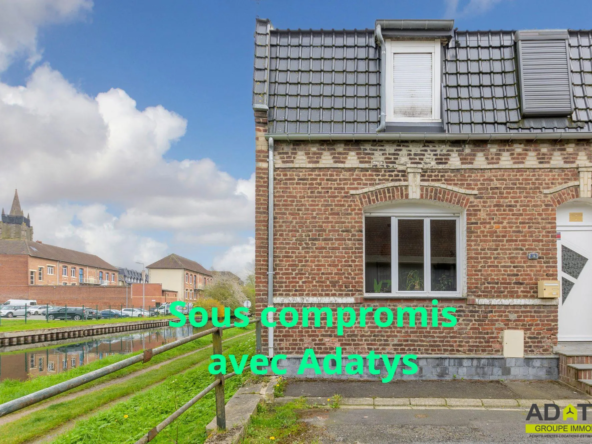 Maison 3 chambres avec jardin et garage à Vitry-en-Artois