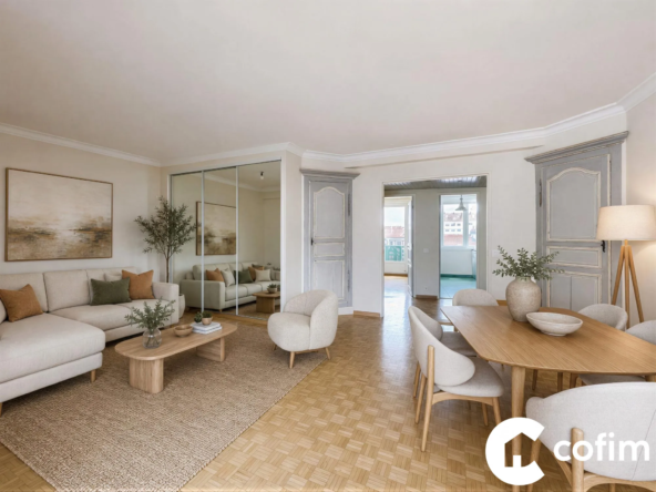 Appartement T3/T4 avec balcon au cœur de Pau - Résidence calme et bien située