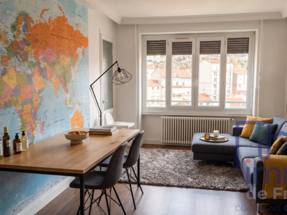 Appartement T4 à vendre à Saint-Étienne à proximité de la gare Châteaucreux