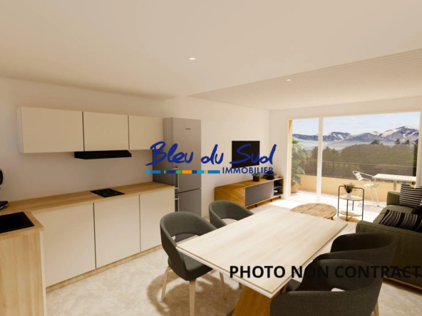 Achat appartement T2 avec terrasse, garage et stationnement à Vernet-les-Bains