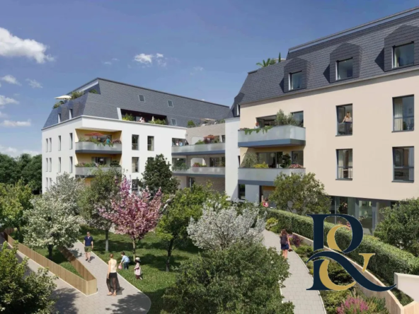 Appartement neuf 2 pièces avec balcon à Touques proche Deauville livraison 2026