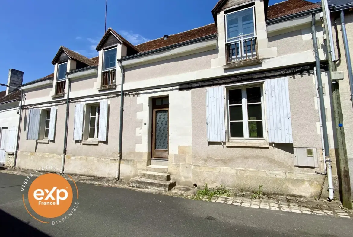 Charmante maison de bourg avec annexes à Verneuil-sur-Indre 