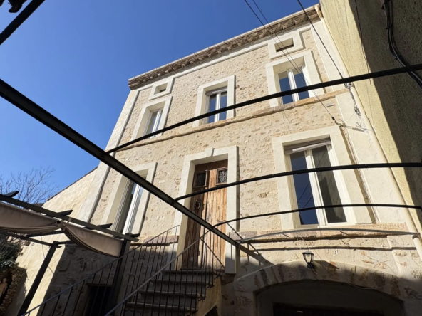 Maison de charme avec jardin à Luc-sur-Orbieu - 147 m²