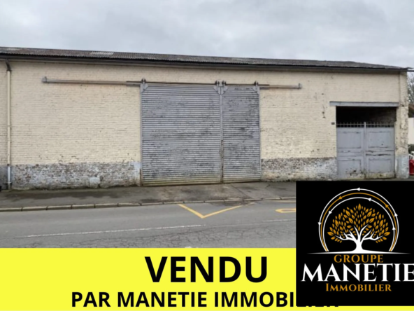 Hangar à réhabiliter de 231 m² à Achicourt - Opportunité unique dans secteur prisé