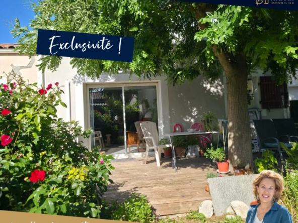 Appartement T3 avec terrasse, jardin et parking à Clarensac