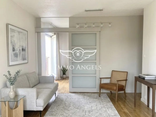 Appartement T2 rénové avec parking privé à Lattes – Résidence sécurisée avec parc