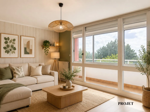 Appartement T4 lumineux avec loggia et parking à Coudekerque-Branche