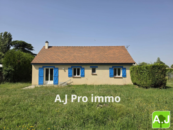 Maison de plain-pied 3 chambres à Pacy-sur-Eure avec jardin