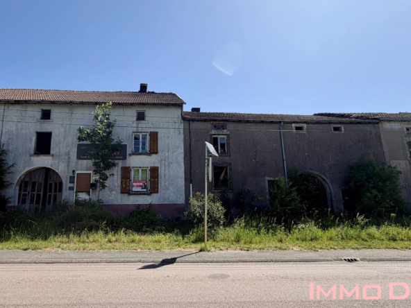 Maison à vendre à Gruey-lès-Surance avec potentiel de rénovation et grand terrain