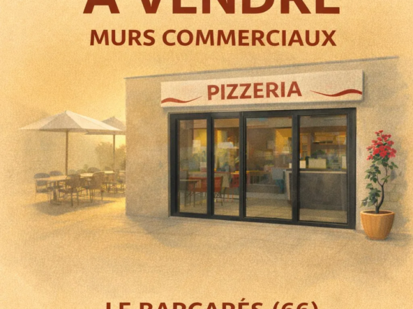 À vendre murs commerciaux au Barcarès avec bail en cours - Excellente visibilité