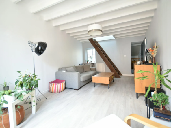Charmante maison de ville rénovée de 53m² à Saint-Leu-la-Forêt