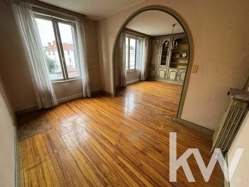 Vente Appartement T3 avec cave à Clermont-Ferrand - Bon potentiel 