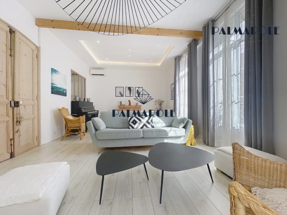 Appartement de charme avec terrasse et cave au centre de Perpignan