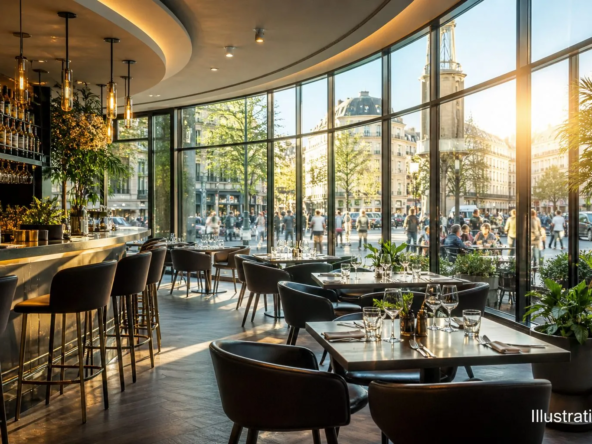 À vendre restaurant exceptionnel à Genève, emplacement de choix sur la rive droite