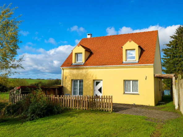 Maison moderne à vendre à Pronleroy, 4 chambres, terrain de 900 m², performance énergétique B