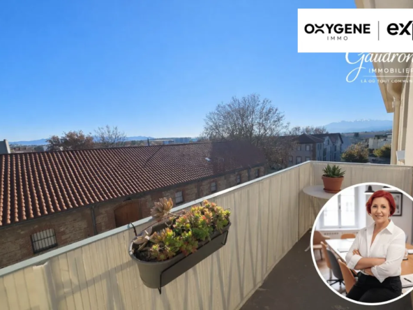 Bel appartement rénové de 72 m² avec vue sur le Canigou à Perpignan, dernier étage