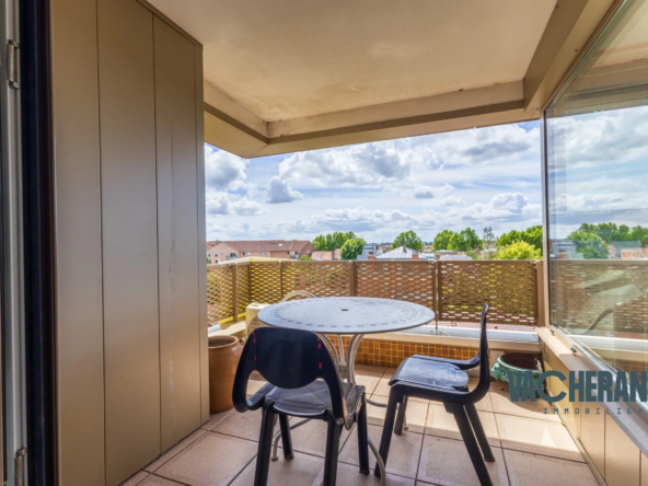 Appartement T3 à vendre à Armentières avec balcon, garage et lumineuse exposition Sud-Ouest