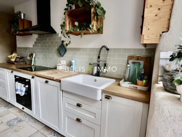 Belle maison ancienne à vendre à Cheillé avec dépendances et jardin, à finir de rénover