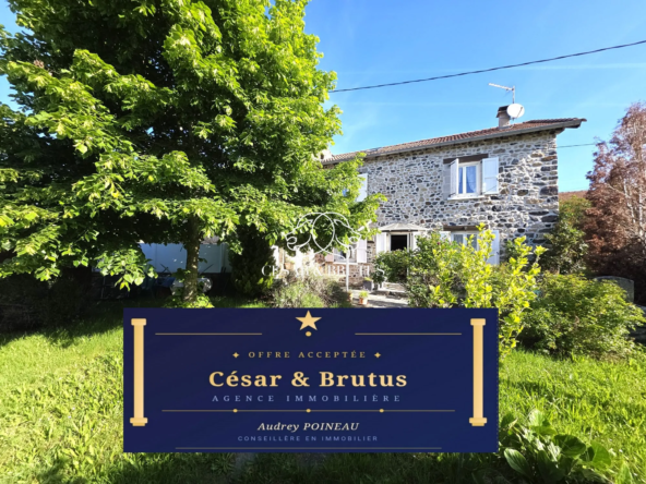 Maison en Pierres avec Jardin à Vorey - Charmante et Authentique
