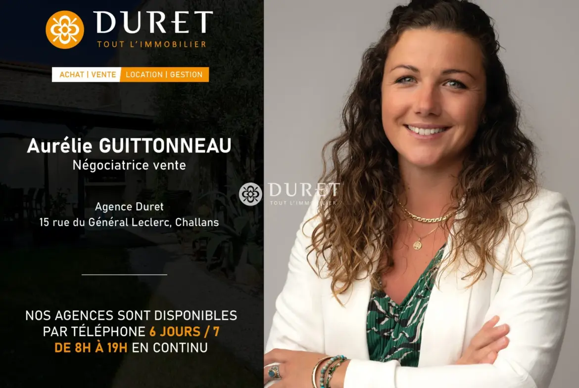 Terrain constructible de 700 m² à Commequiers, idéal résidence ou investissement 