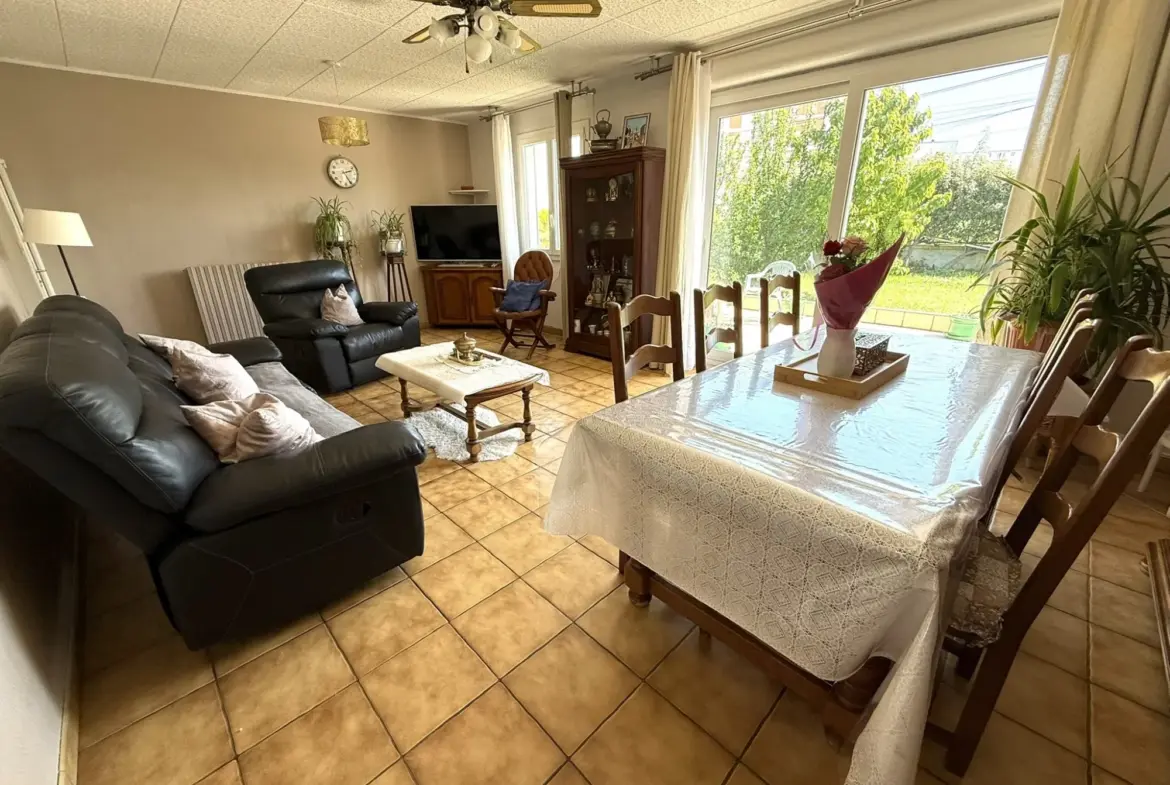 Maison de plain-pied avec 3 chambres, garage et jardin au Havre 