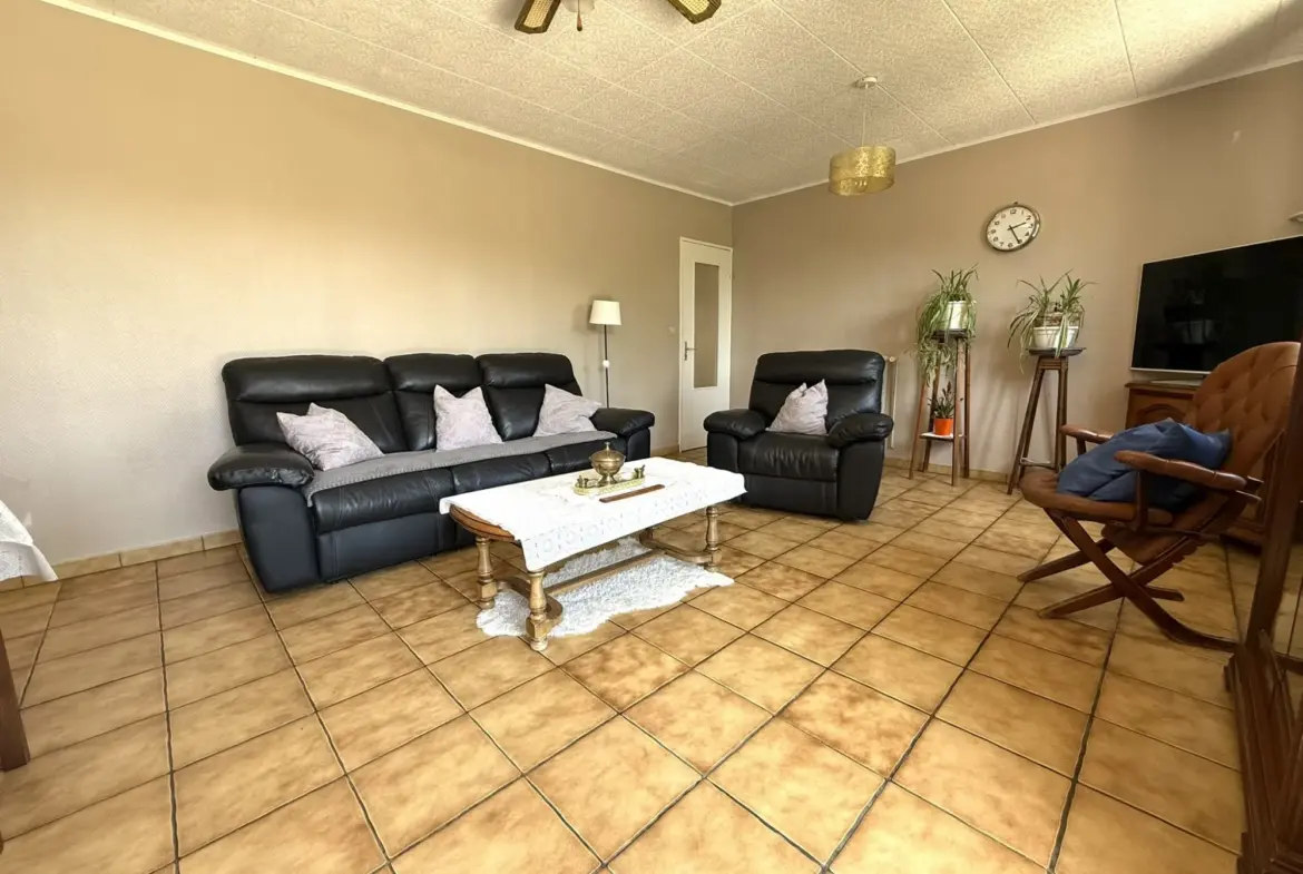 Maison de plain-pied avec 3 chambres, garage et jardin au Havre 