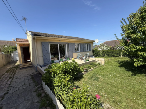 Maison de plain-pied avec 3 chambres, garage et jardin au Havre