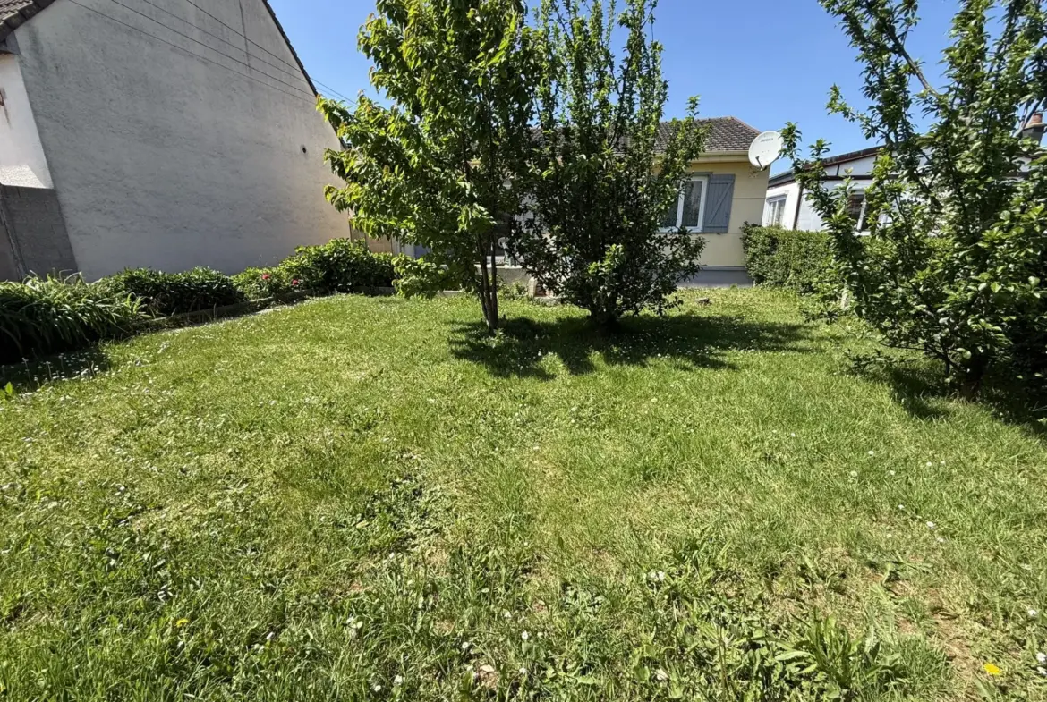 Maison de plain-pied avec 3 chambres, garage et jardin au Havre 