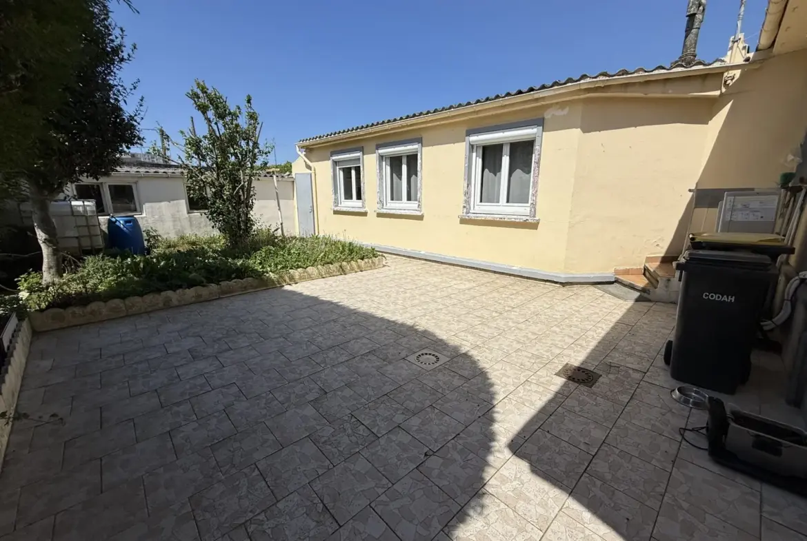Maison de plain-pied avec 3 chambres, garage et jardin au Havre 