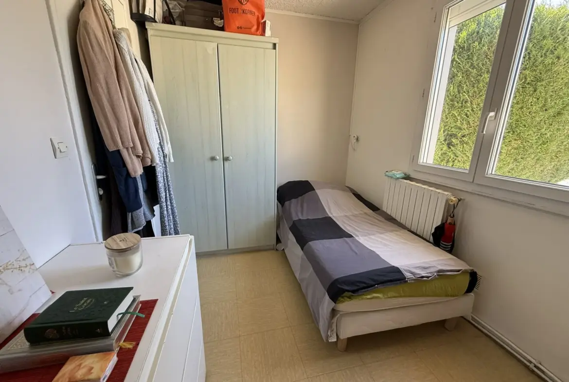 Maison de plain-pied avec 3 chambres, garage et jardin au Havre 