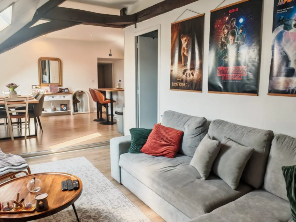 Appartement à vendre à Vinay, proche d'Épernay, 3 chambres, isolé et parking