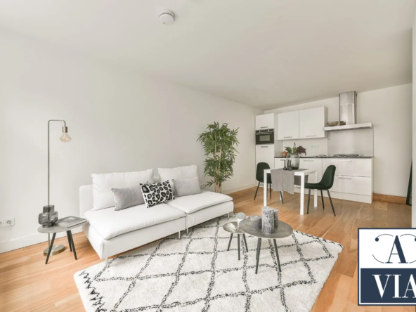 Appartement 2 pièces à Strasbourg avec loggia et normes énergétiques modernes