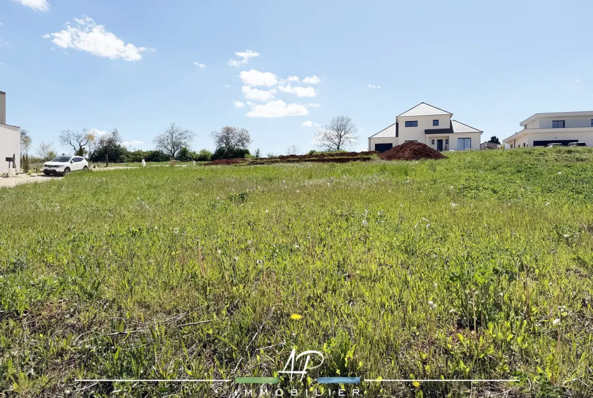 Terrain constructible de 658 m² à Bretigny Les Norges près de Dijon 