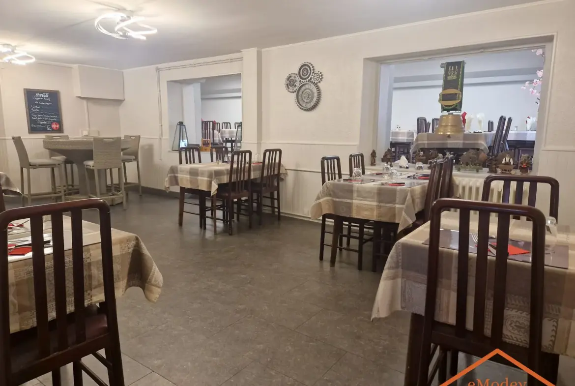 Fonds de commerce restaurant à vendre à Remiremont Vosges 