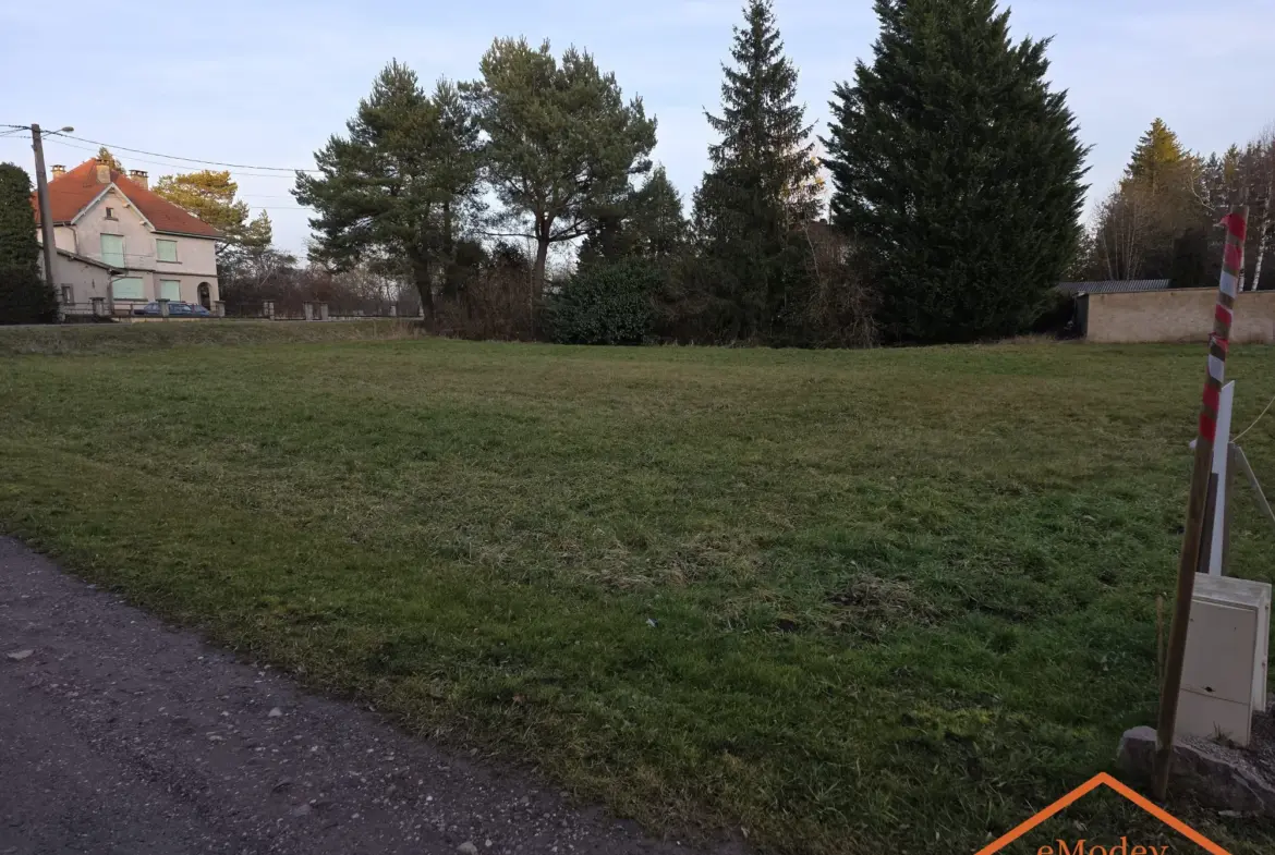 Terrain constructible de 1095 m² à Girecourt-sur-Durbion - Idéal pour votre projet 