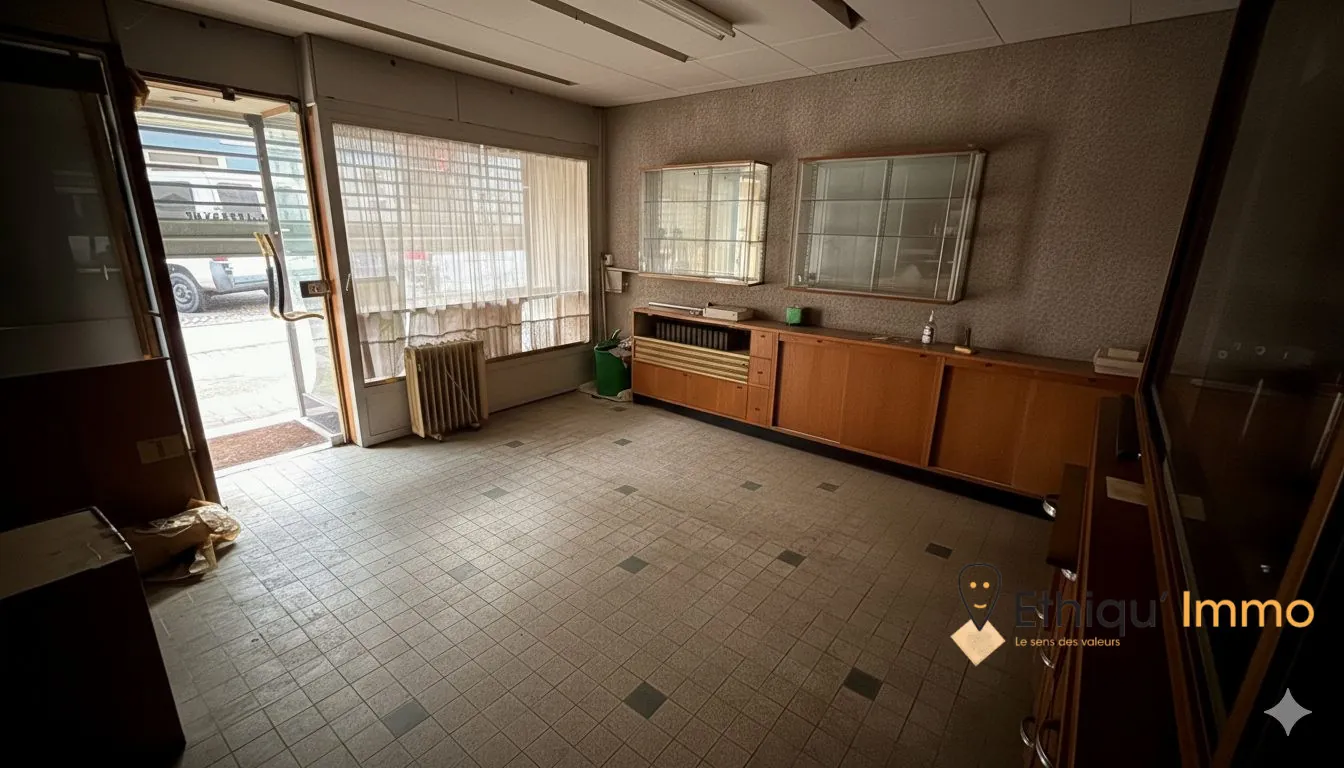 Immeuble rénovable en centre-ville de Bar-sur-Aube avec fort potentiel 