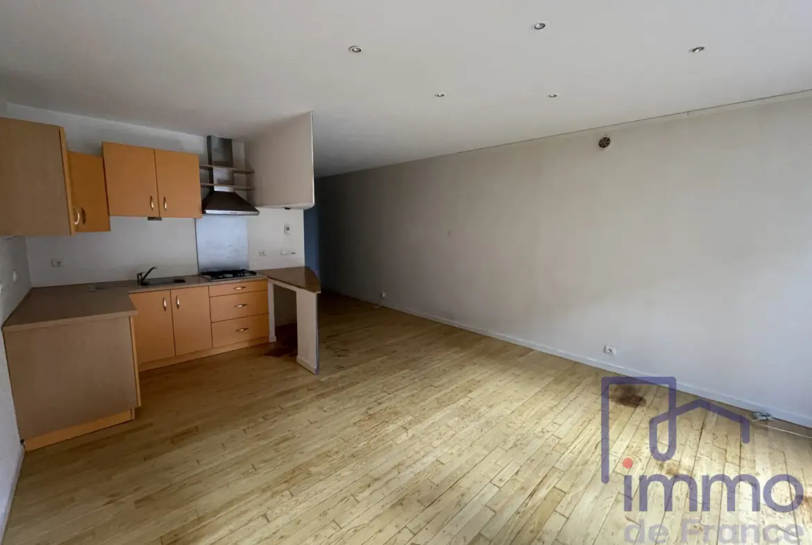 Appartement T2 de 52 m² à Saint-Étienne, investissez dans un bien central et lumineux 