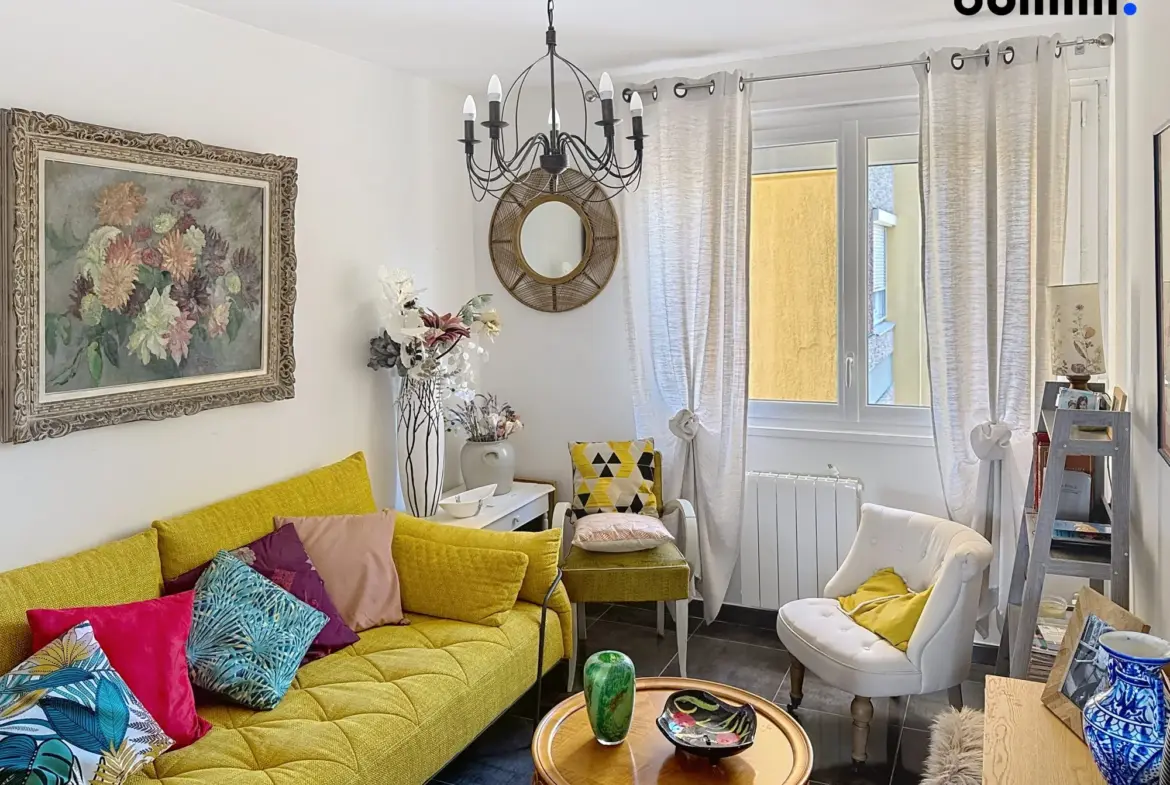 Appartement 4 pièces à vendre à Montceau-les-Mines, lumineux et terrasse 