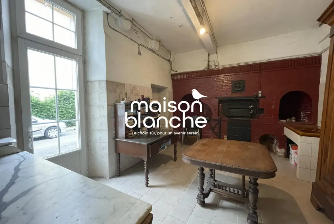 Belle maison en pierre avec jardin et potentiel à Blasimon 