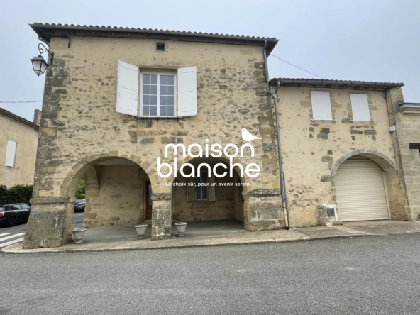 Belle maison en pierre avec jardin et potentiel à Blasimon
