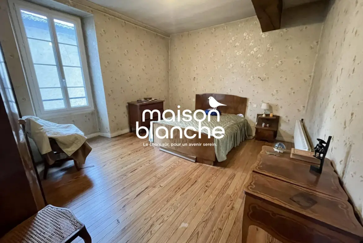 Belle maison en pierre avec jardin et potentiel à Blasimon 