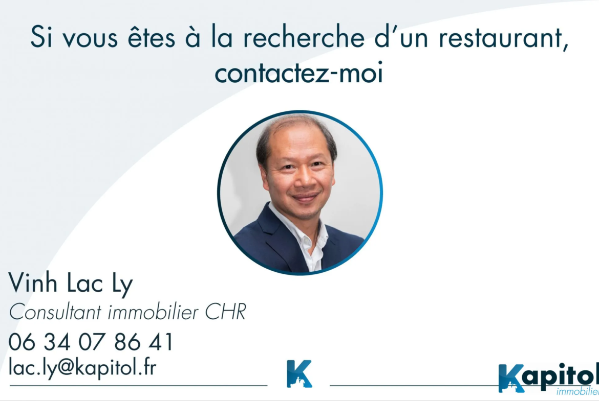 Fonds de commerce restauration rapide à Paris 12e avec petit loyer et emplacement stratégique 