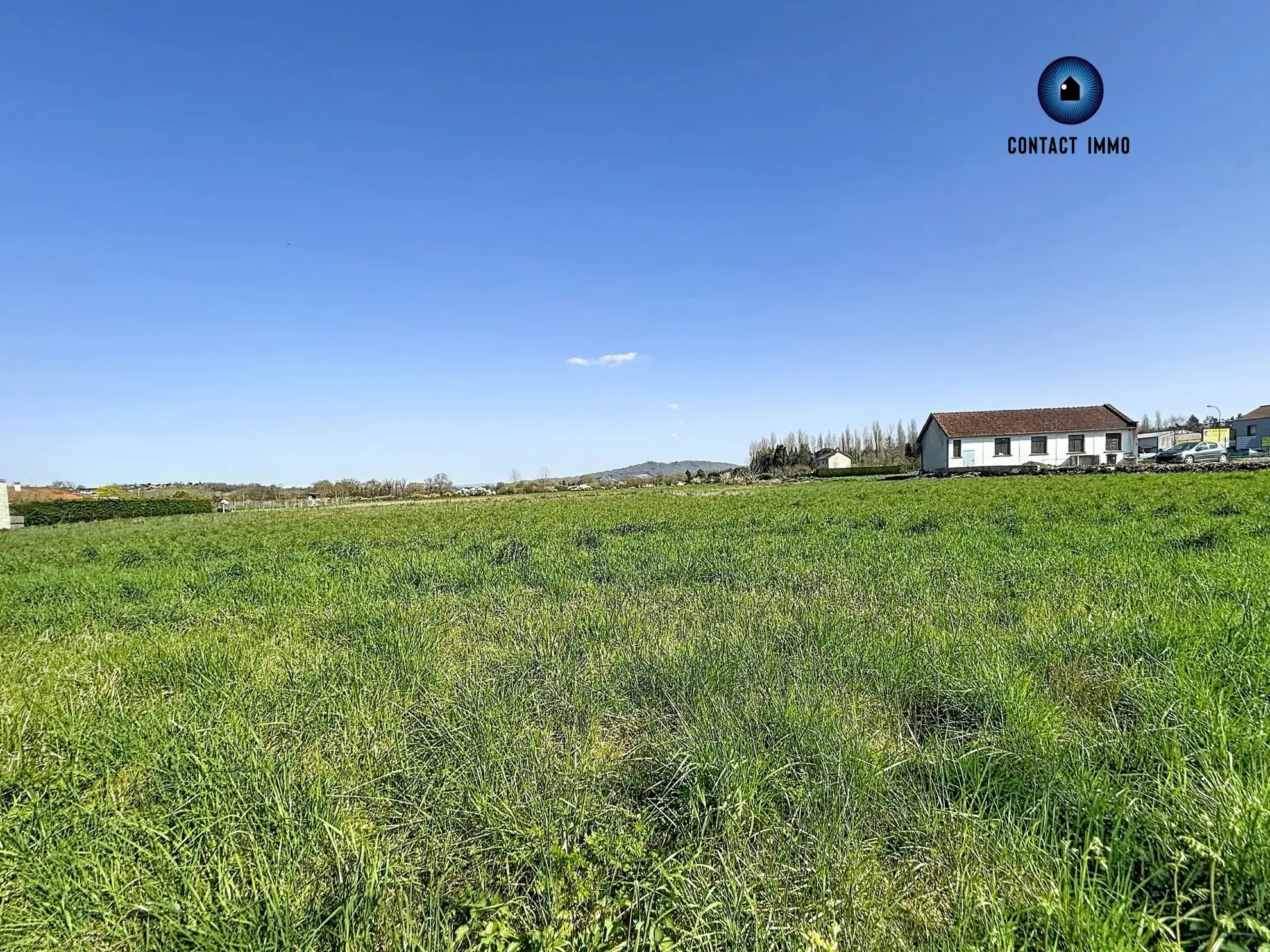 Terrain constructible à vendre à Pazayac - 1456 m², environnement calme, certification énergétique A 