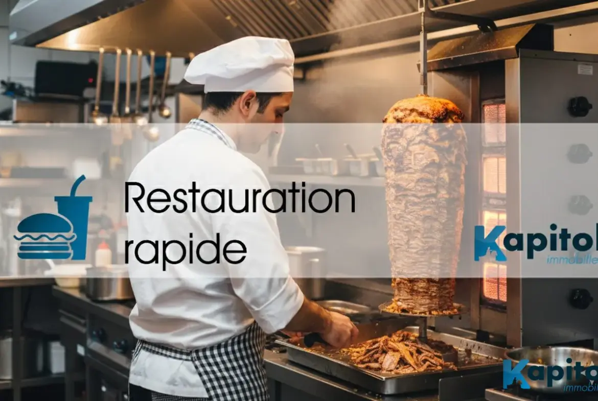 Fonds de commerce restaurant rapide à Paris 9e - South Pigalle, emplacement stratégique 