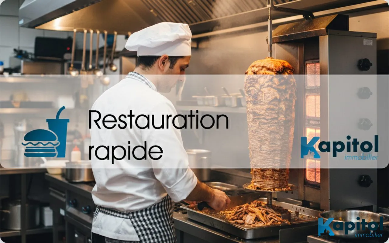 Fonds de commerce restaurant rapide à Paris 9e - South Pigalle, emplacement stratégique 
