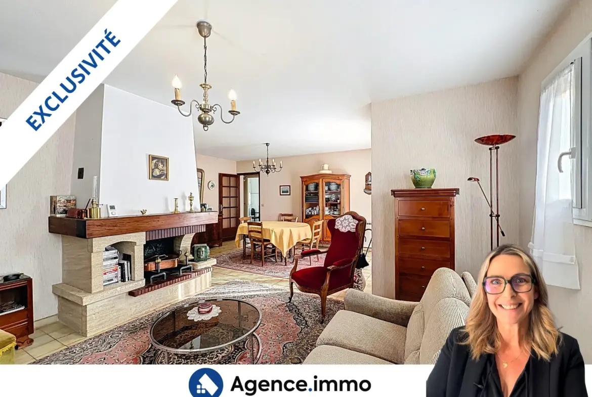 Maison individuelle 4 pièces avec grand terrain à Val-de-Livenne 
