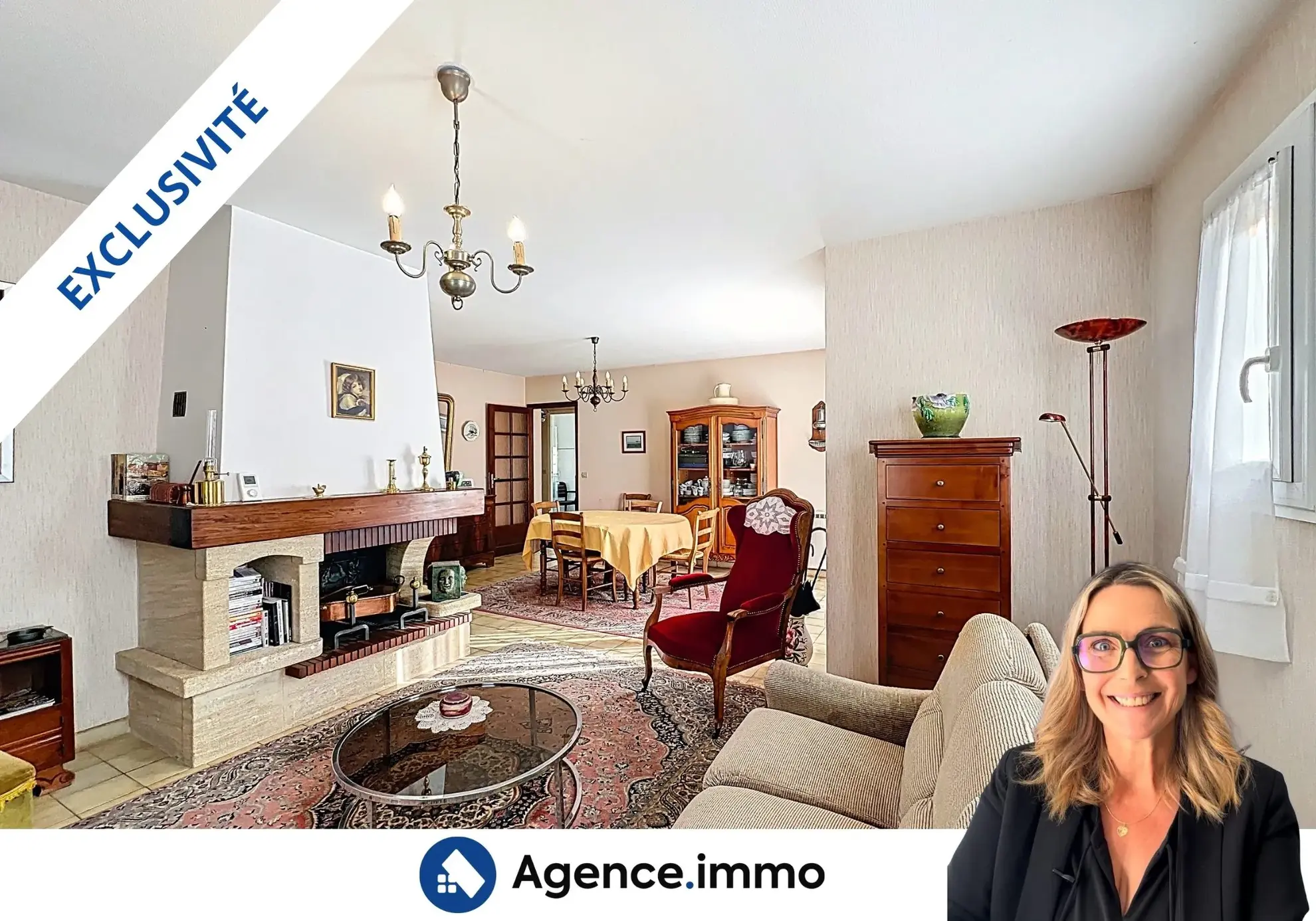Maison individuelle 4 pièces avec grand terrain à Val-de-Livenne 